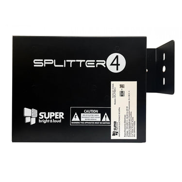Splitter Superbright Dmx 1entrada 4 Salidas